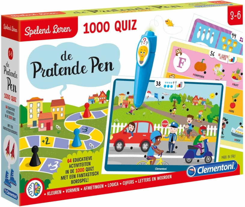 Clementoni Education - Interactieve pen 1000 Quiz