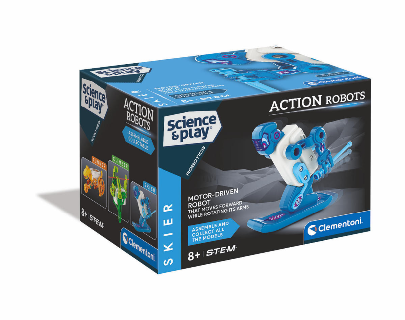 Wetenschap en Spel Action Robots - Skier