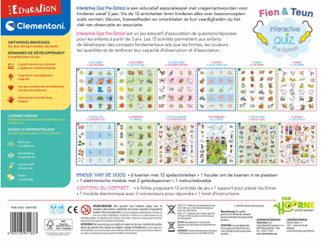 Clementoni Education - Fien en Teun Interactieve Quiz