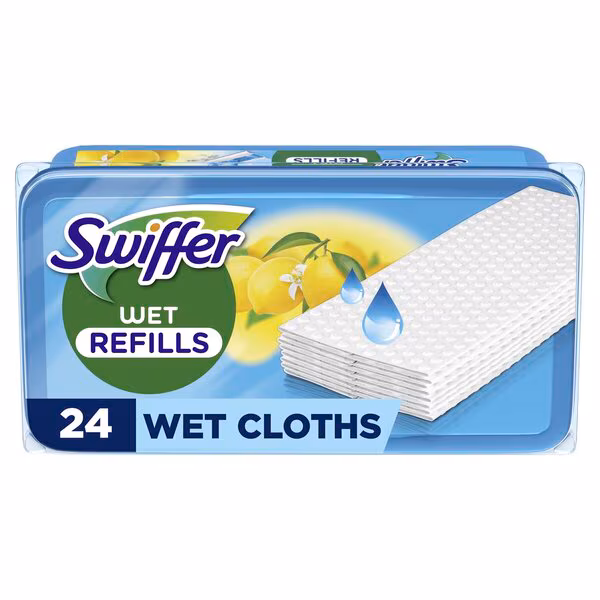 Swiffer Wet Citrus Fresh navullingen - 24 stuks