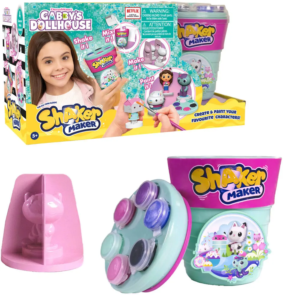 Shaker Maker - Gabby's Dollhouse gipsfiguren maken
