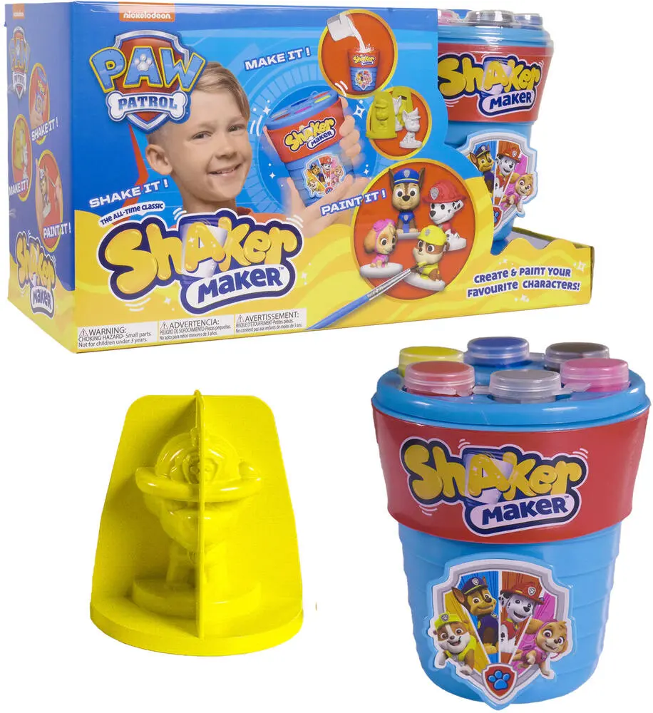 Shaker Maker - Paw Patrol gipsfiguren maken