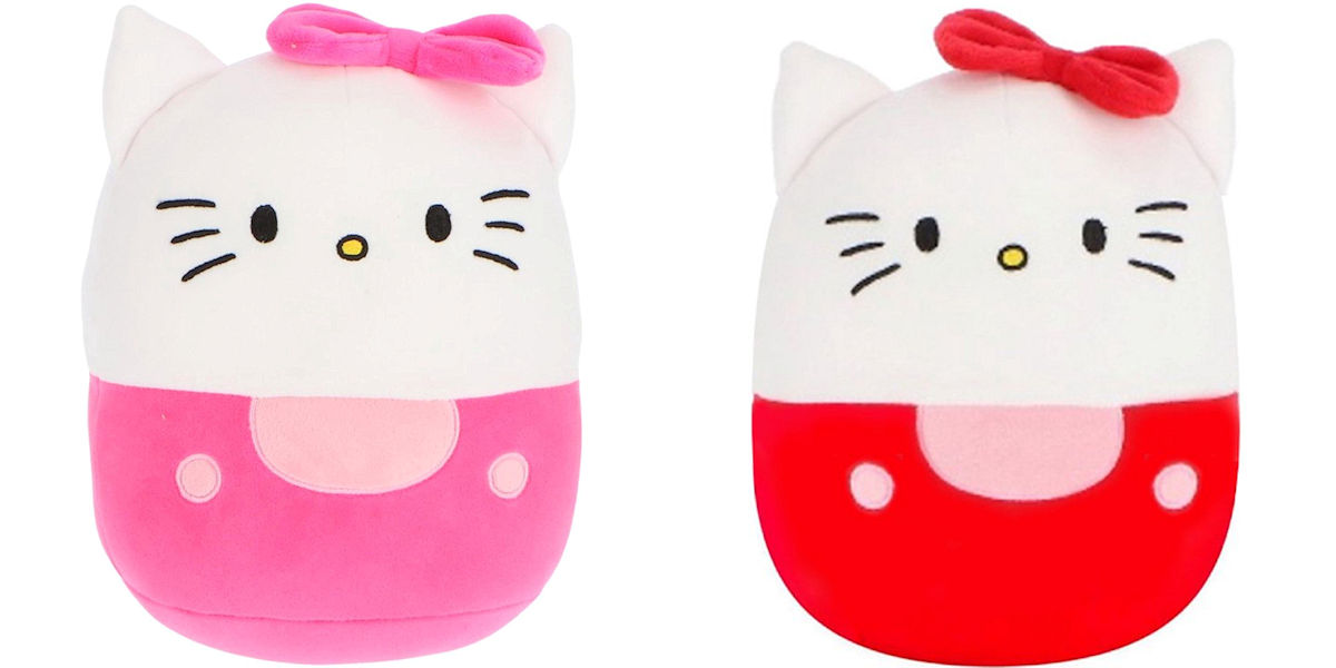 Hello Kitty Squishy knuffel 22cm assorti