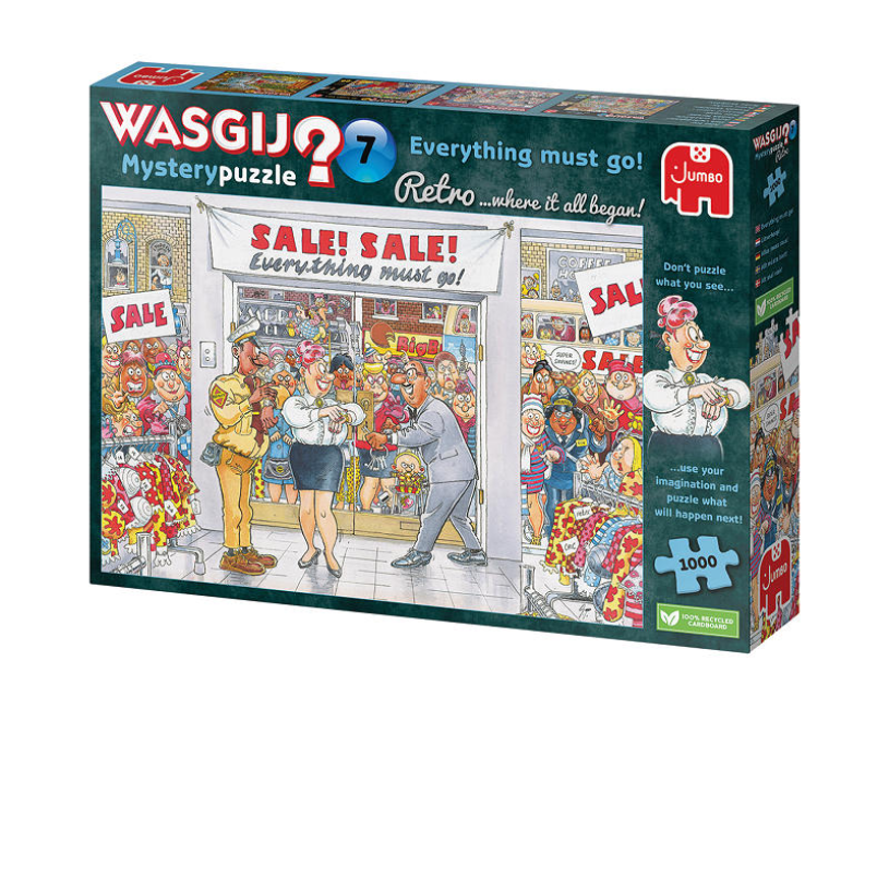 Puzzel 1000 st. Wasgij Retro Mystery 7 - Uitverkoop!