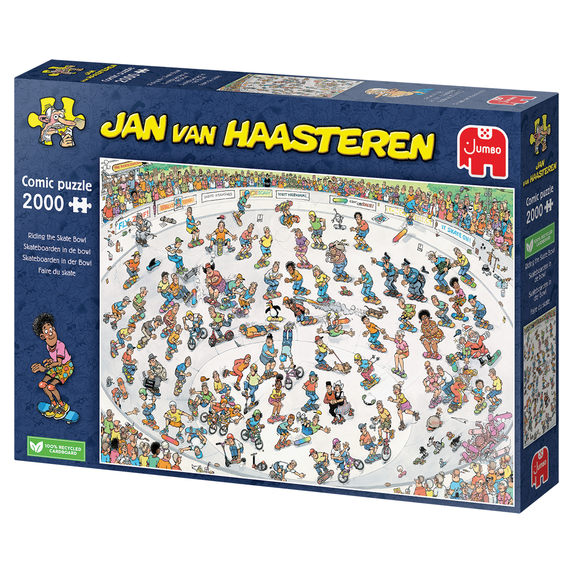 Puzzel 2000 st. JvH Skateboarden In De Bowl