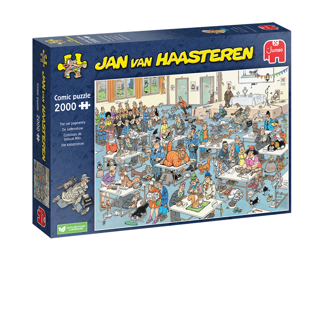 Puzzel 2000 st. JvH De Kattenshow