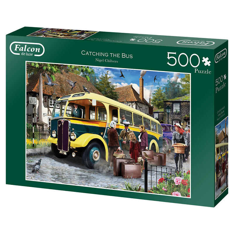 Puzzel 500 stukjes Falcon - Catching the Bus