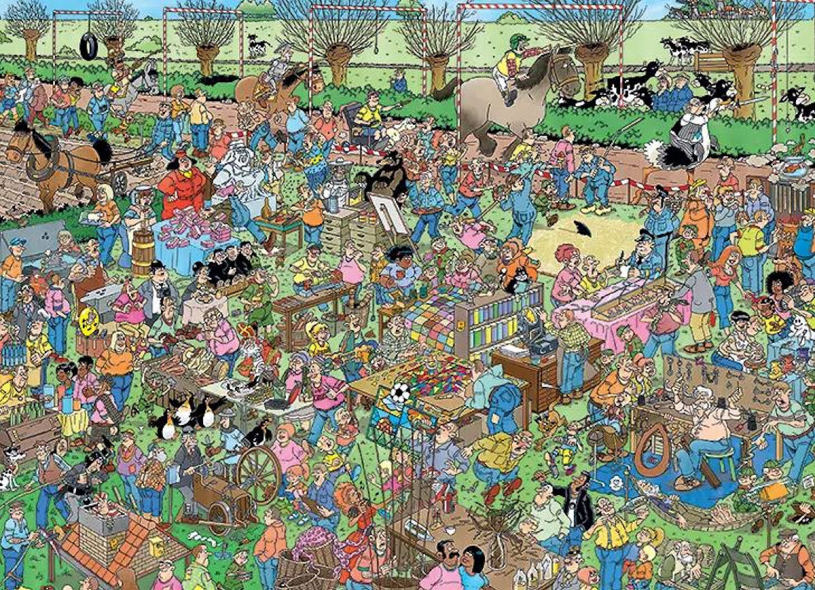 Puzzel 1000 st. JvH The Dutch Craft Market