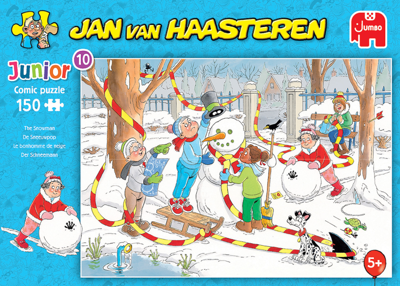 JvH Junior De Sneeuwpop 150 stukjes