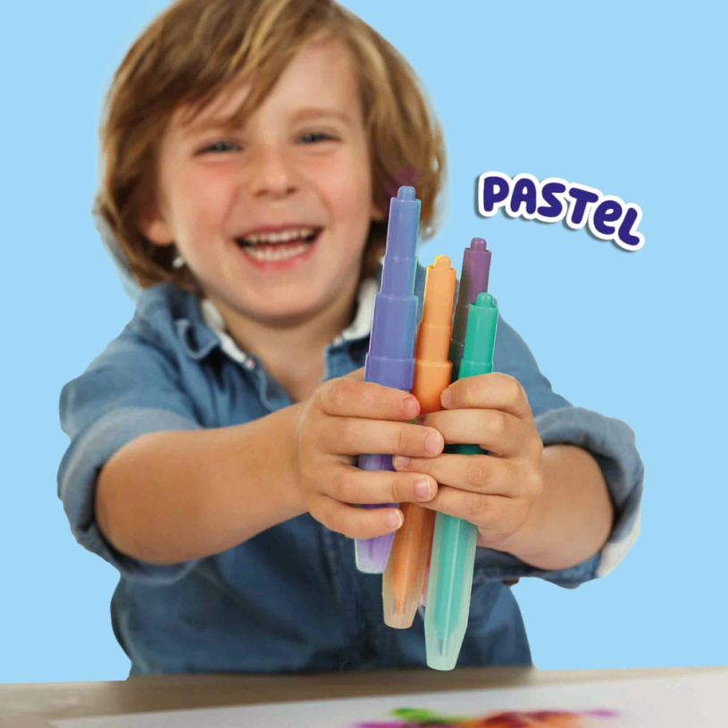 SES Blow airbrush pens - Power pastel en geur