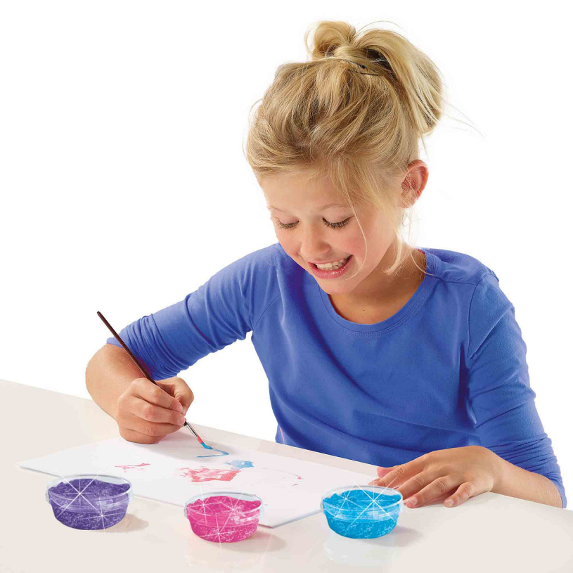 SES Plakkaatverf glitter (6x45ml)