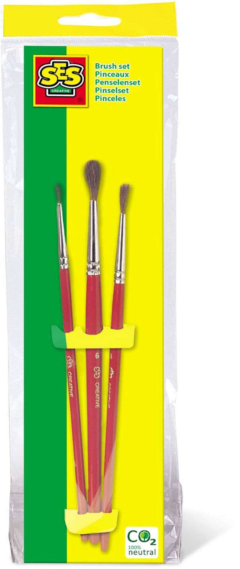 SES Penselenset 3 stuks