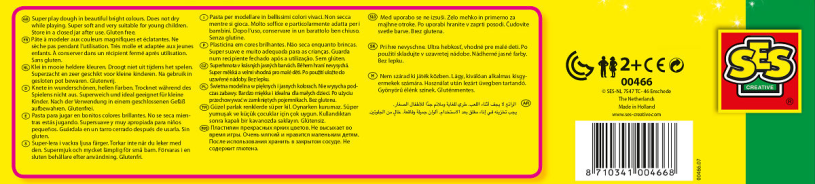 SES Klei glitter 4x90gr