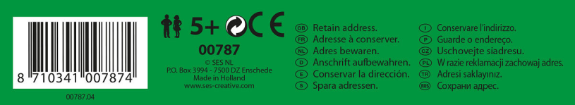 SES Koppelbaar legbord 2x