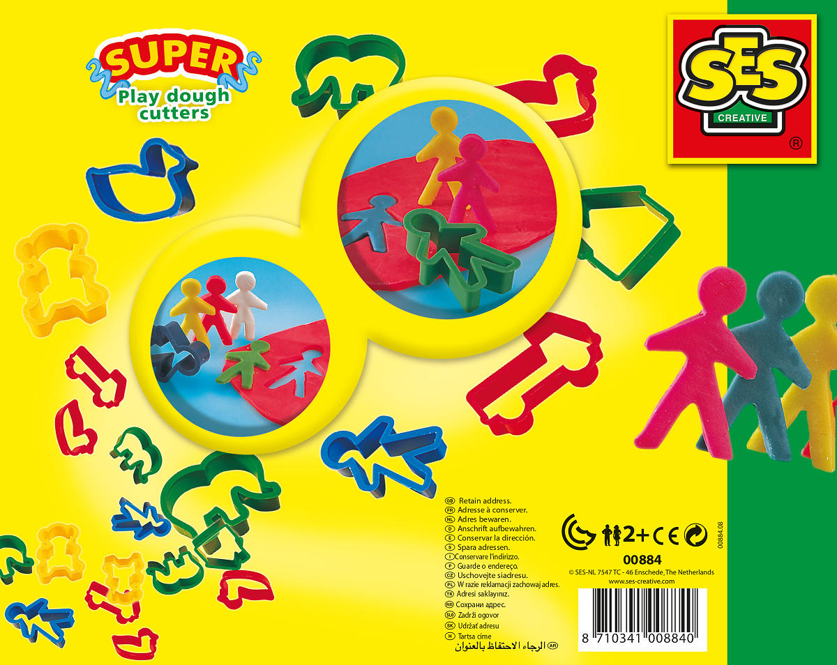SES Kleivormpjes 12 stuks