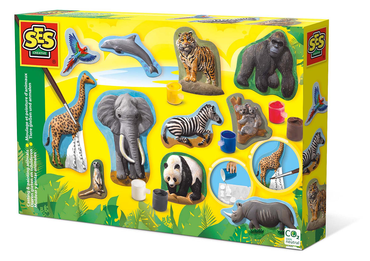 SES Gieten en schilderen - Dieren