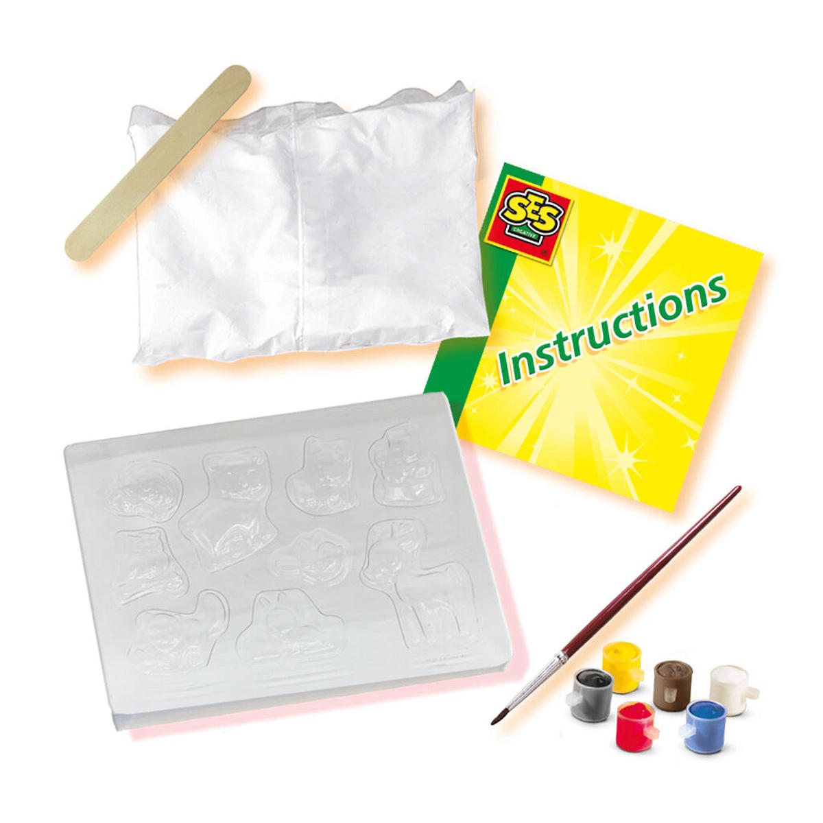 SES Gieten en schilderen - Bosdieren