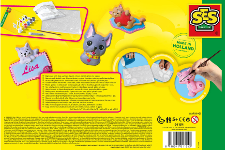 SES Gieten en schilderen - Honden en katten