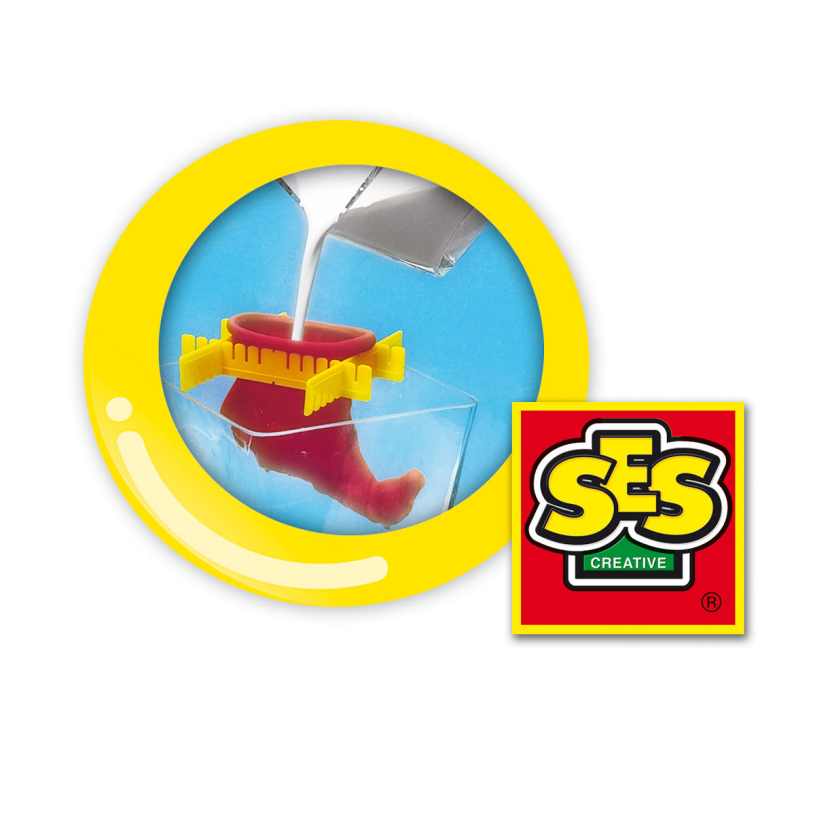 SES Gieten en schilderen - Paard met manen