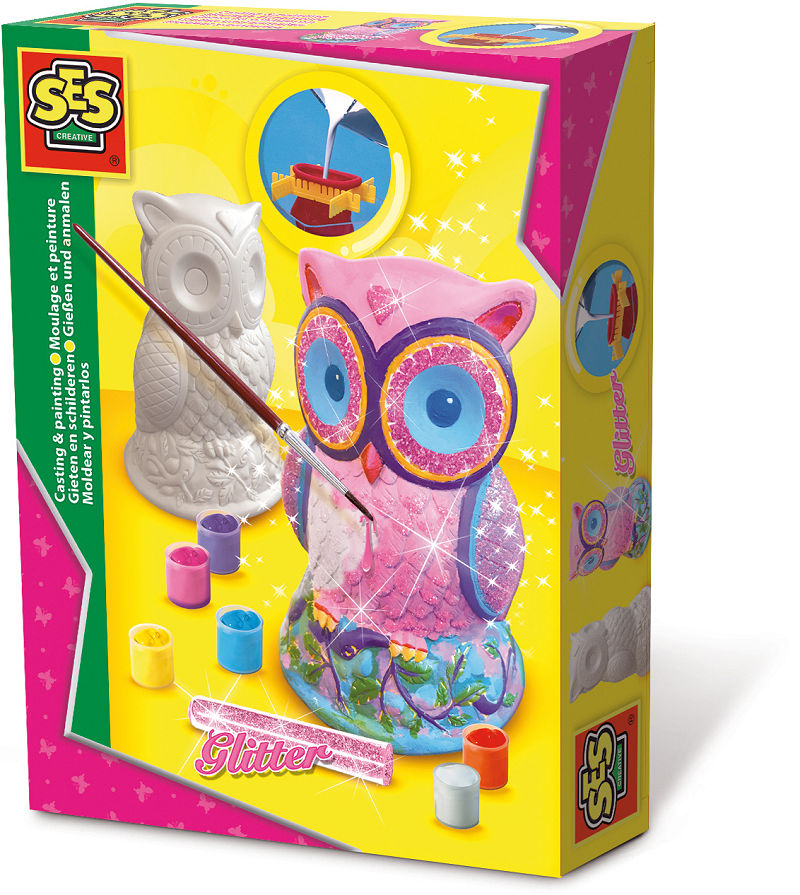 SES - Figuren gieten uil