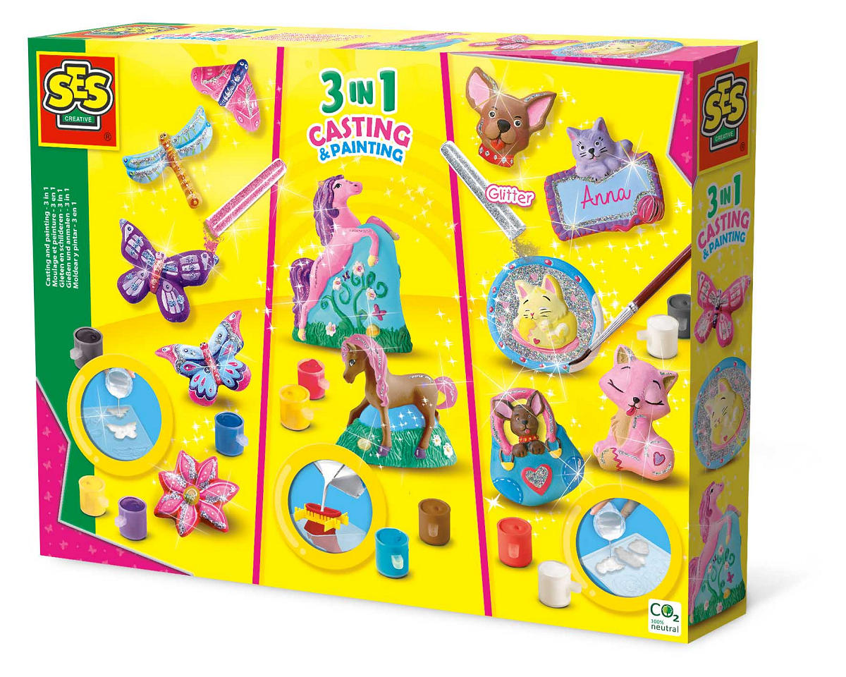 SES Gieten en schilderen - 3 in 1