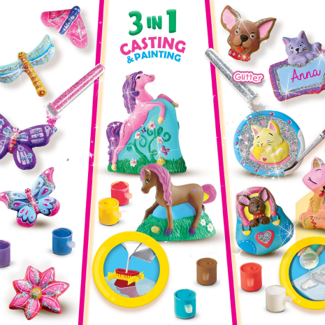 SES Gieten en schilderen - 3 in 1