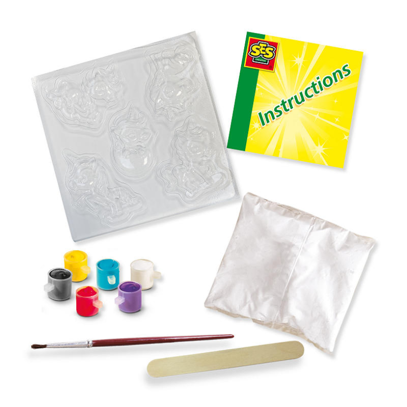 SES Gieten en schilderen - Baby unicorns