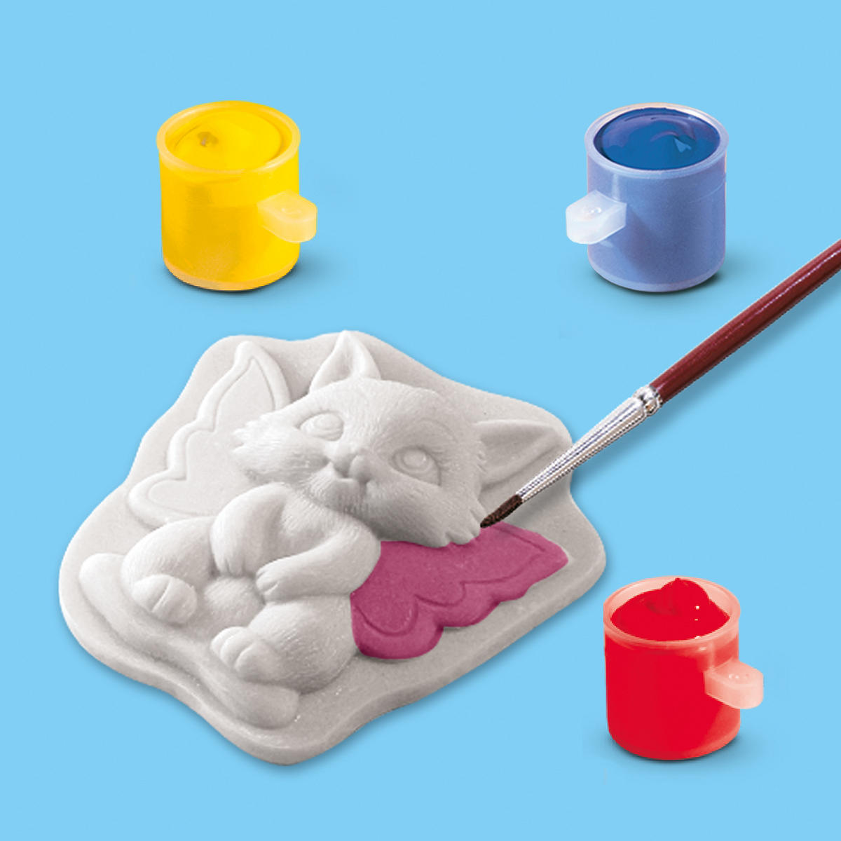 SES Gieten en schilderen - Schattige fantasiefiguren