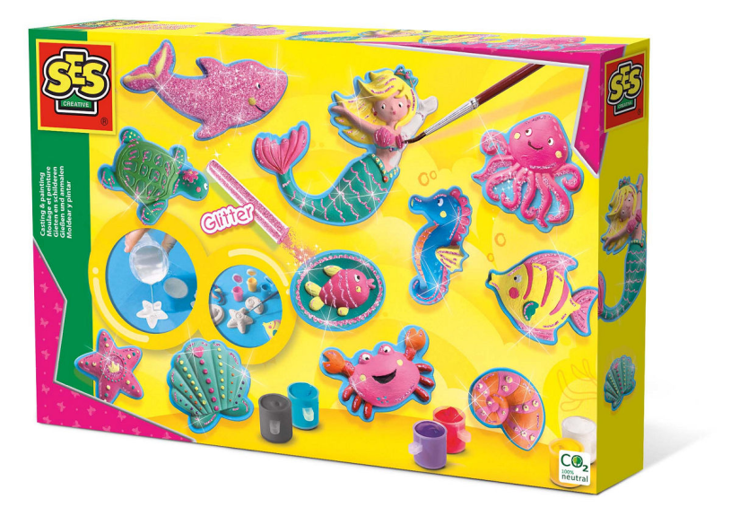 SES Gieten en schilderen - Oceaanfiguren