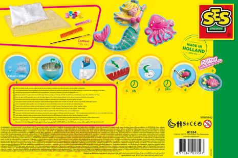 SES Gieten en schilderen - Oceaanfiguren