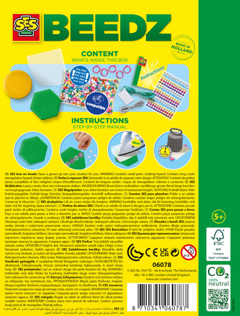 SES Strijkkralen - Diamant sieraden