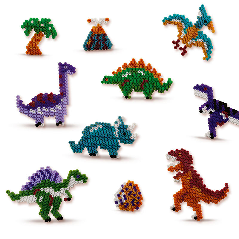 SES Strijkkralen - Dino wereld