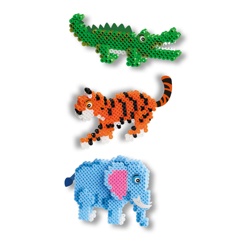 SES Strijkkralen - Safari dieren