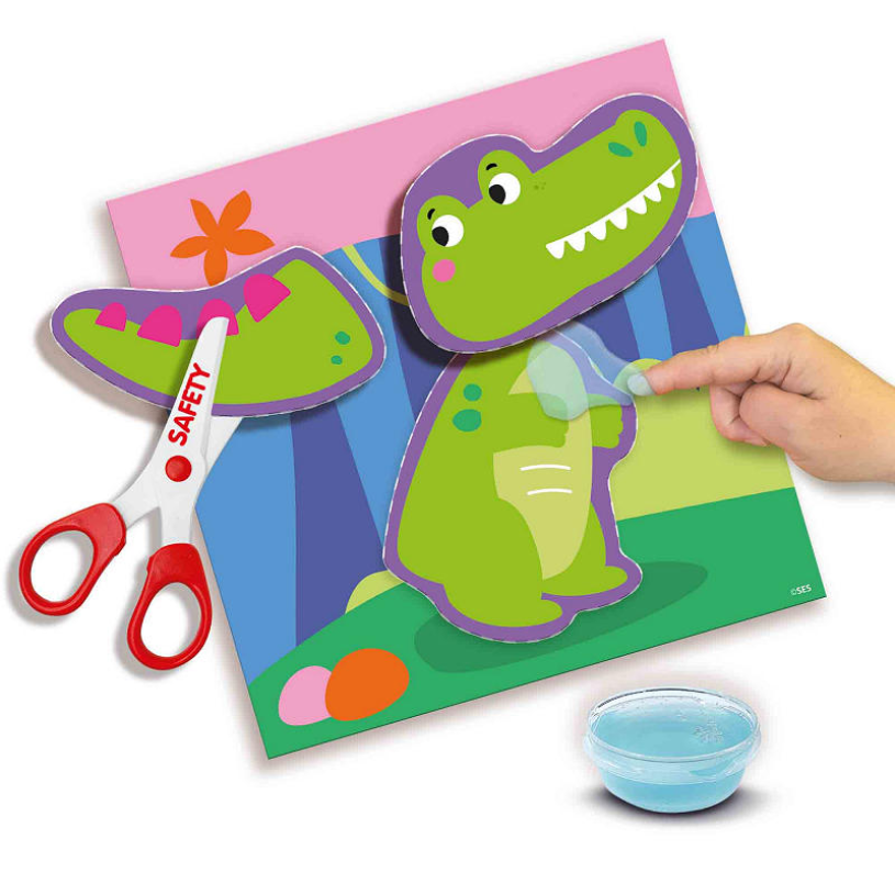 SES Ik leer knippen en plakken