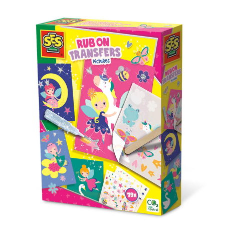 SES Rub on transfers kaarten