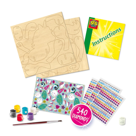 SES Diamond painting - 3D Unicorns