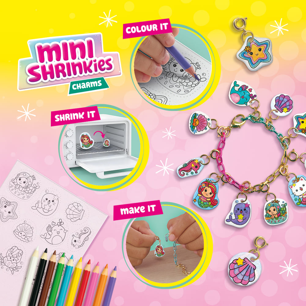 SES Mini Shrinkies - Charms Lovely Ocean