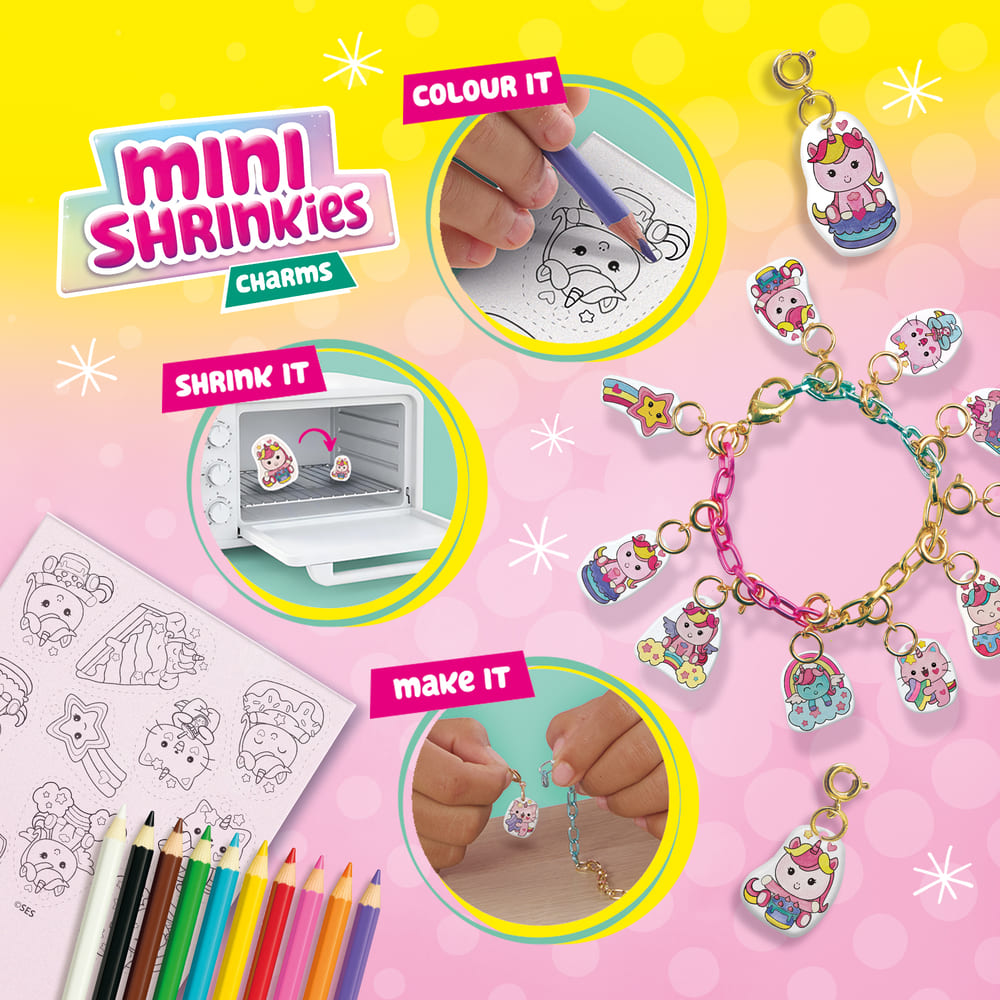 SES Mini Shrinkies - Charms Unicorn Sweeties