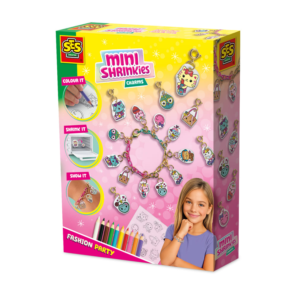 SES Mini Shrinkies - Charms Fashion Party
