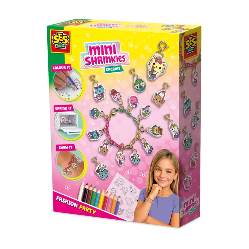 SES Mini Shrinkies - Charms Fashion Party