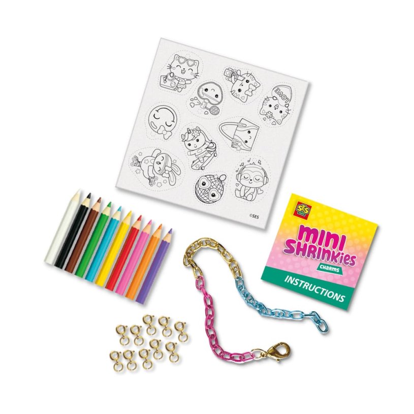SES Mini Shrinkies - Charms Fashion Party