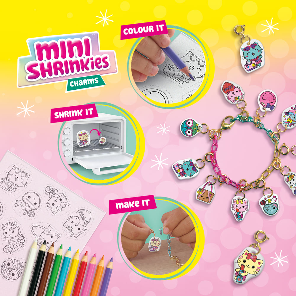 SES Mini Shrinkies - Charms Fashion Party
