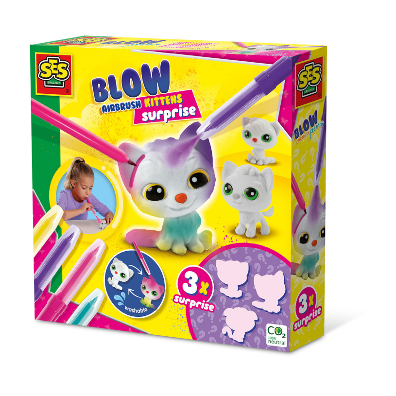 SES Blow airbrush pens - Katjes surprise 3x