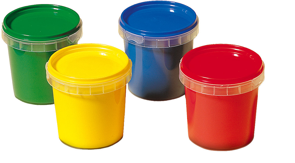 SES My first - Vingerverf 4 kleuren x145ml