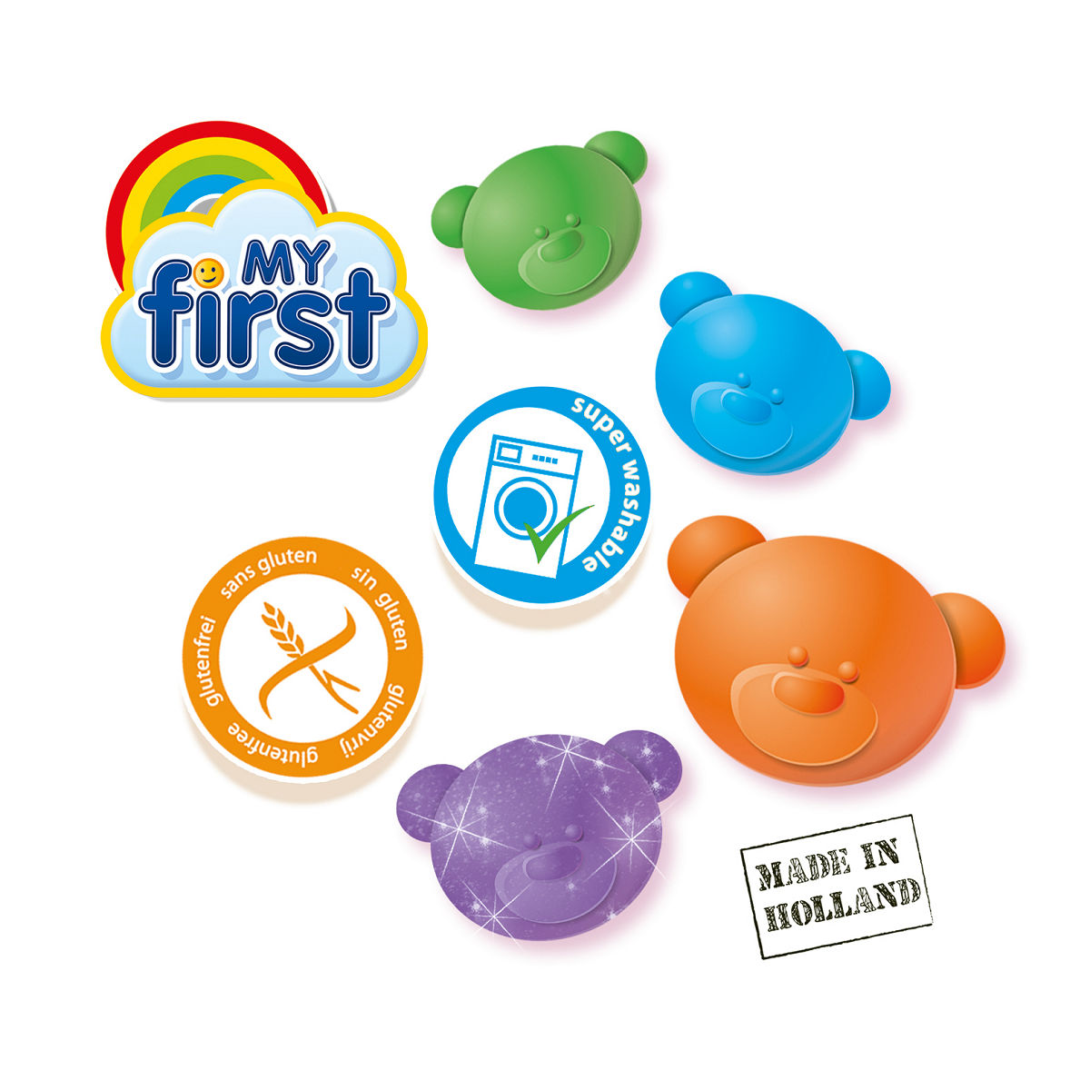 SES My first - Klei 4x90gr