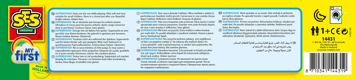 SES My first - Klei 4x90gr