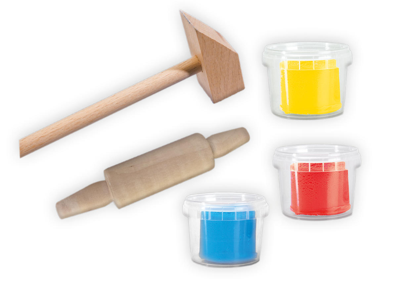 SES My first - Klei met tools 3x90gr