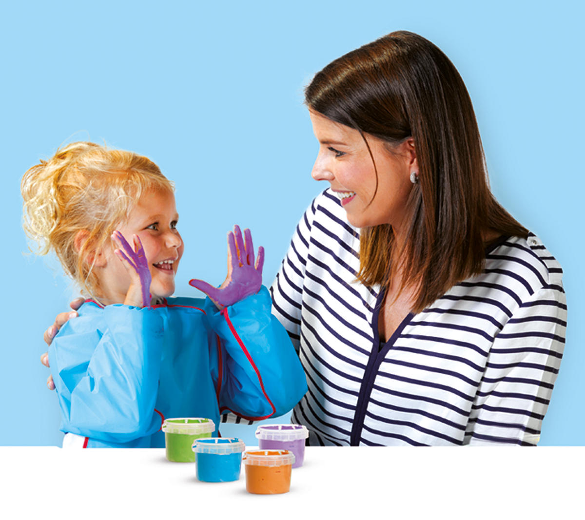 SES My first - Fluffy vingerverf 4x120ml