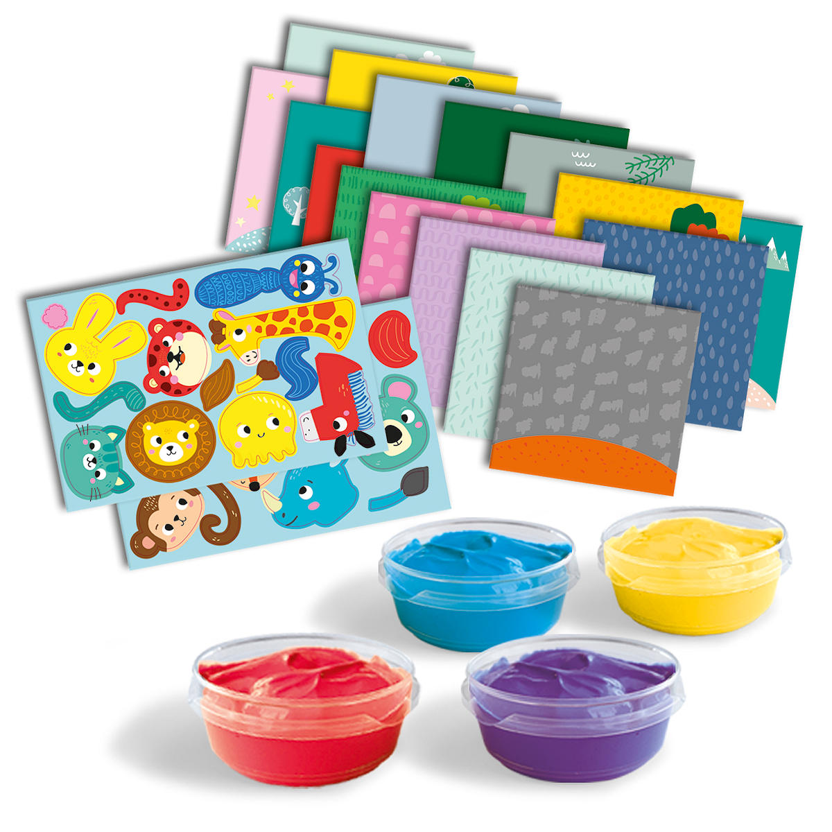 SES My first - Vingerverf handafdruk dieren