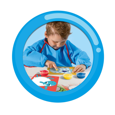 SES Vingerafdruk verf kunstwerk